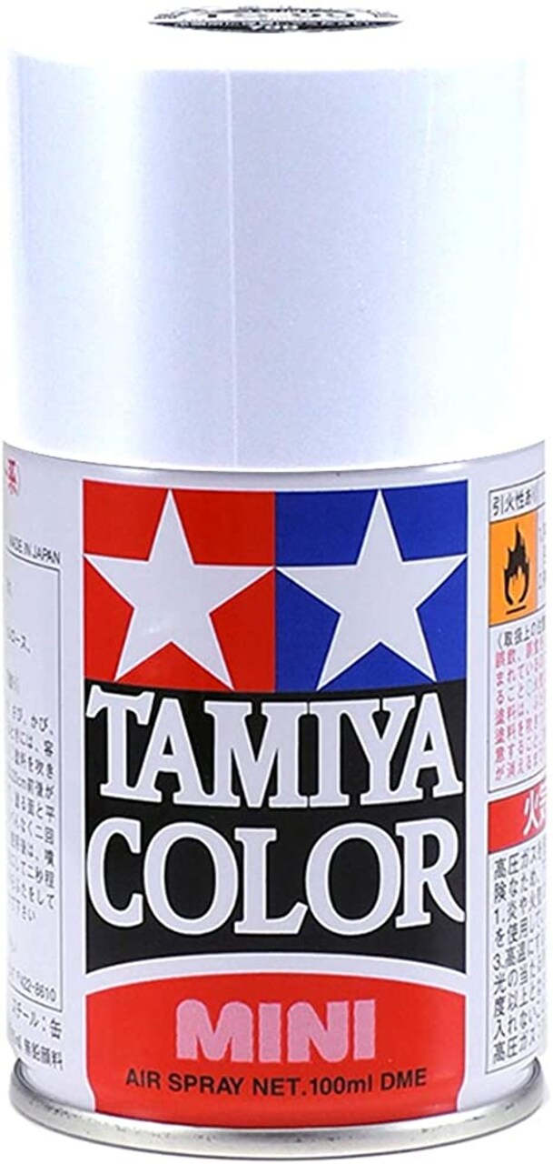 Tamiya   TS-80 Clear Flat, 100ml Spray Lacquer Paint For Plastics